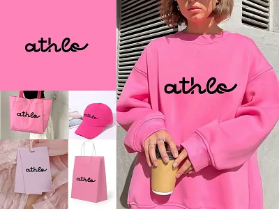 athlo – Clothing Brand Custom Typography Logo Design | Wordmark branding casual wear clothing line contemporary elegant fashion identity high end logo luxury minimal logo modern modern logo monogram inspired outfit design premium seasonal collection signature style sophisticated statement pieces textiles