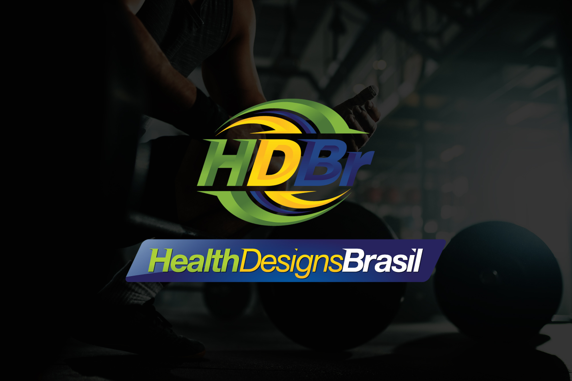 Health & Fitness Brand Logo - Modern Gym Identity Design