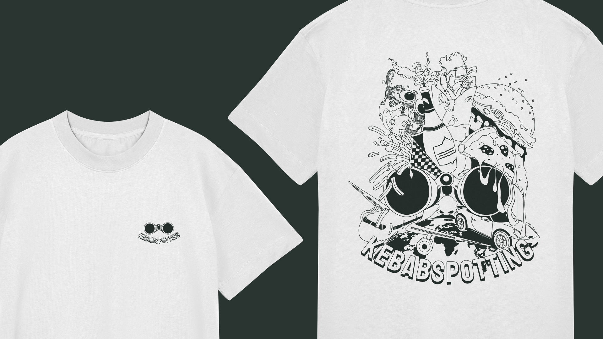 Kebabspotting | Merch Illustration