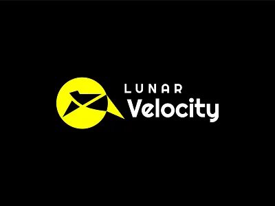 Lunar Velocity | Modern Geometric Bat Logo for Tech & Gaming bat logo brandidentity branding creative logo gaming identity gaming logo geometric logo lifestyle brand logo lifestyle logo logo logodesign logotype lunar logo lunar with bat logo minimalist logo modern logo moon bat logo negative space logo tech logo tech startup logo