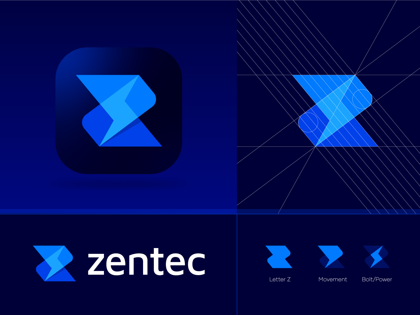 Z + Spark logo, SaaS, Tech startup logo 3d icon ai logo app icon bolt logo branding business logo defi geometric logo identity logo overlapping logo professional logo saas smart logo software logo spark logo start up logo technology branding z z letter logo