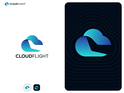 Cloud Flight Logo design airplane cloud logo airplane logo business logo cloud flight logo cloud logo cloud tech logo company logo creative cloud logo custom logo flight logo minimal cloud logo modern cloud logo modern flight logo negative space negative space logo tech logo technology logo