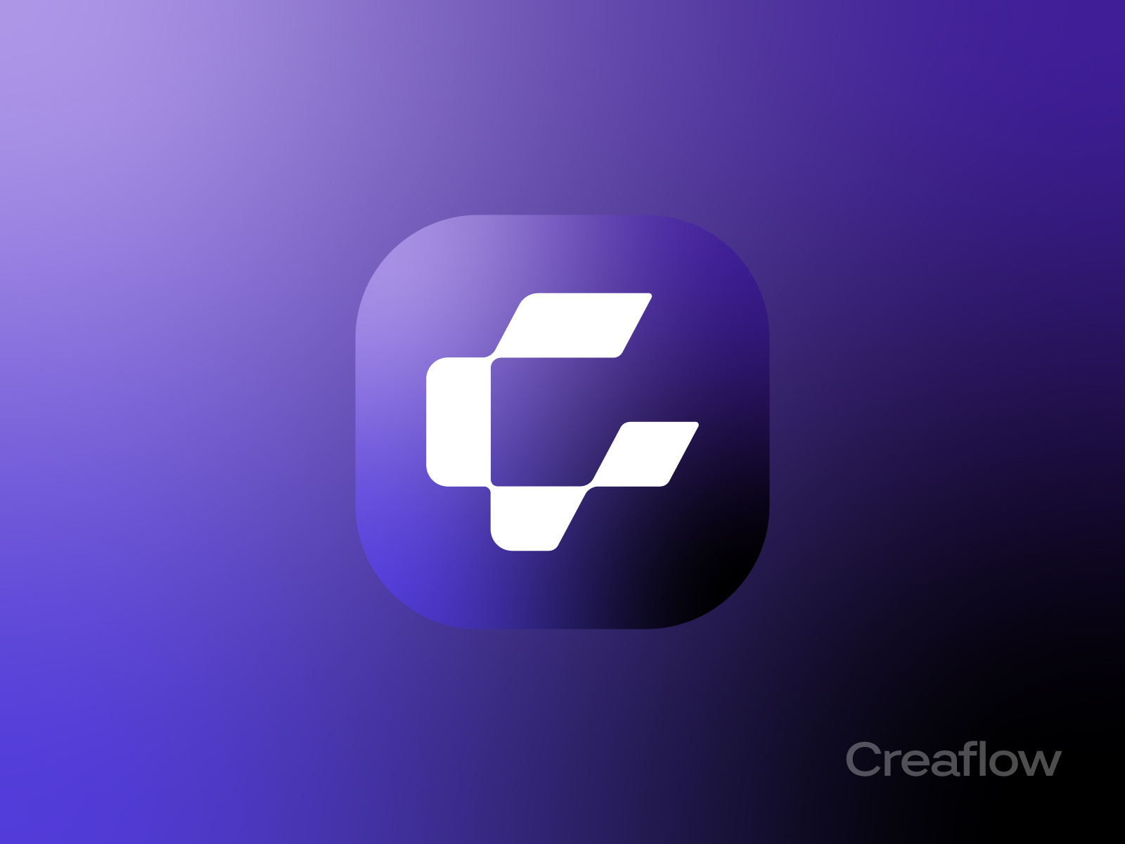 Creaflow - C+Flow logo icon for tech and digital agency brand identity branding business logo c fintech logo flow geometric icon graphic design icon identity logo design logo designer mark minimalist logo saas simple logo software logo start up logo icon symbol tech logo