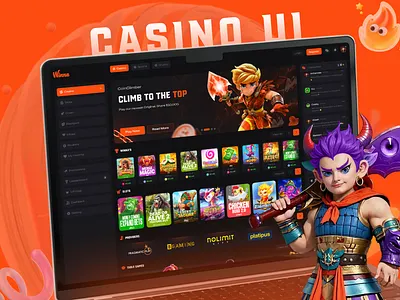 Online Crypto Casino betting betting design casino casino banner casino dashboard casino games casino ui crypto crypto game gambling online game dashboard game online gaming gaming online mini app mini game slot game slots ui ux casino web3