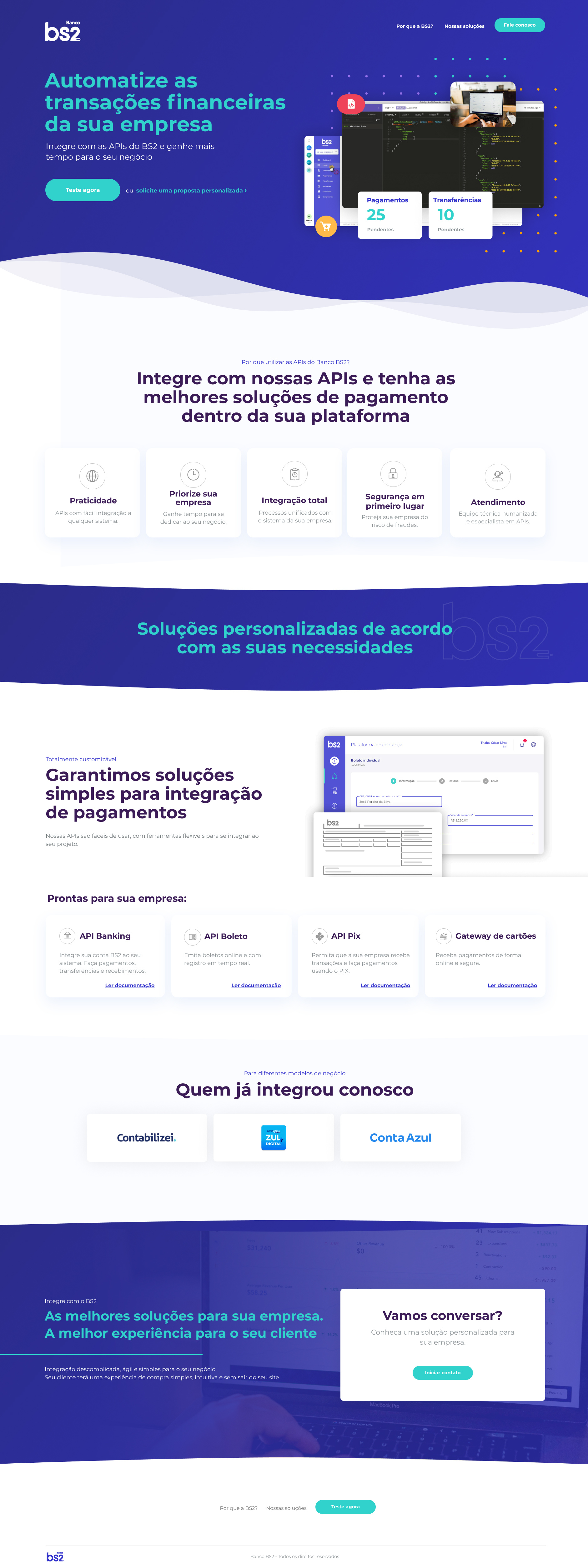 Example of Landing Page UI UX Design