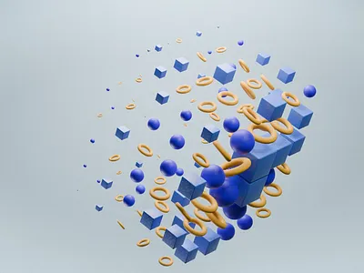 Procedural Loop Motion Study — From Negi Design 3d 3d illusration after effect animation blender block chain branding crypto design geometry node motion design ui ux web3