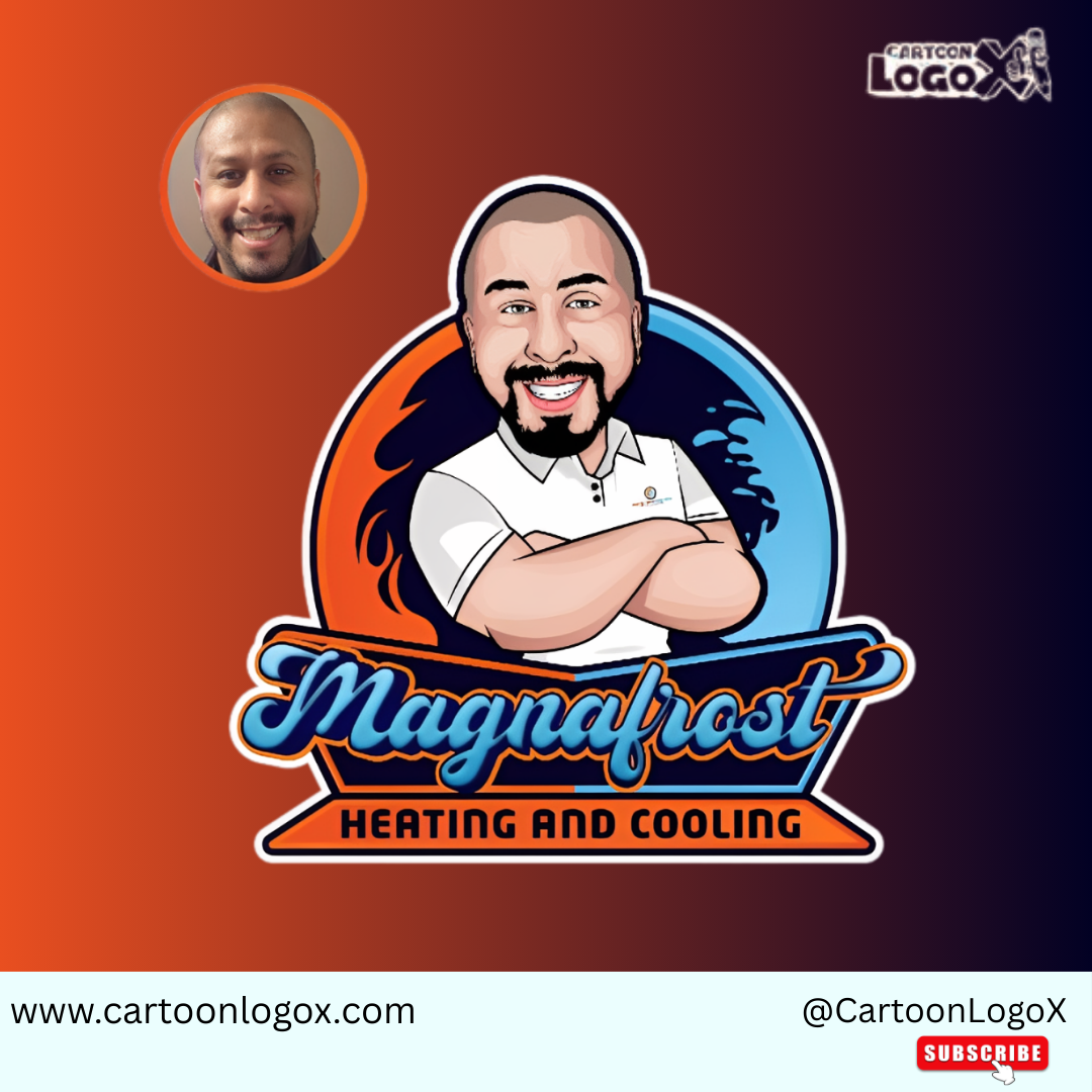 Cartoon Mascot HVAC Logo Design | Magnafrost Heating & Cooling brand identity branding branding design cartoon logo cartoon mascot cartoonlogox character design dribbble graphic design hvac branding illustration logo logo illustration mascot design mascot logo vector logo