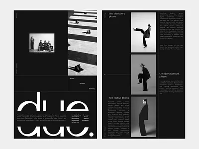 Editorial - Model Agency (1) black clean editorial graphic graphic design layout magazine model models typography ui white whitespace