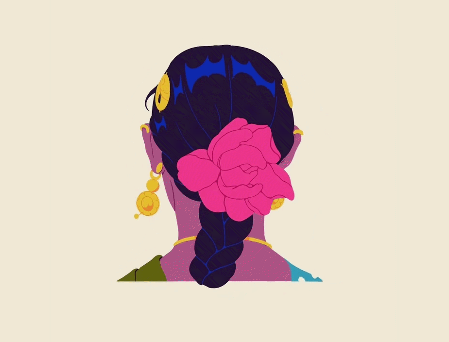 Every angle tells her story✨ art design illustration portrait sajid