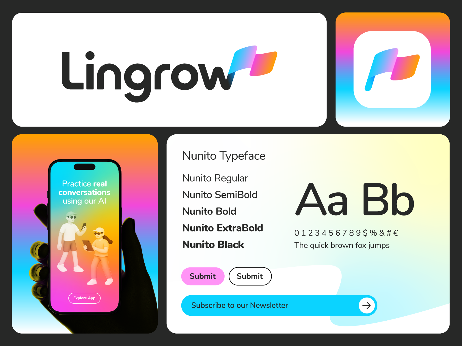 Lingrow Visual Identity