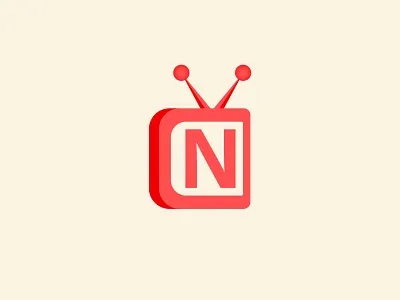 Channel logo branding channel clean creative design graphic design icon logo logos mark minimalist n n logo n logo design n logo mark new online premiuam tv unused