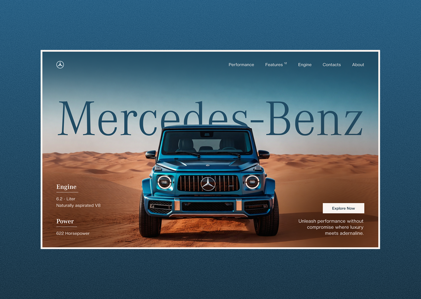 Luxury Car Landing Page Hero Section UI Design automotive landing page automotive product design automotive product page automotive ui design automotive web design car brand website car hero section car marketing website car showcase website car website design luxury automotive design luxury car website luxury vehicle website minimal landing page ui modern website design premium brand website sports car landing page ui ux design vehicle landing page vehicle showcase ui