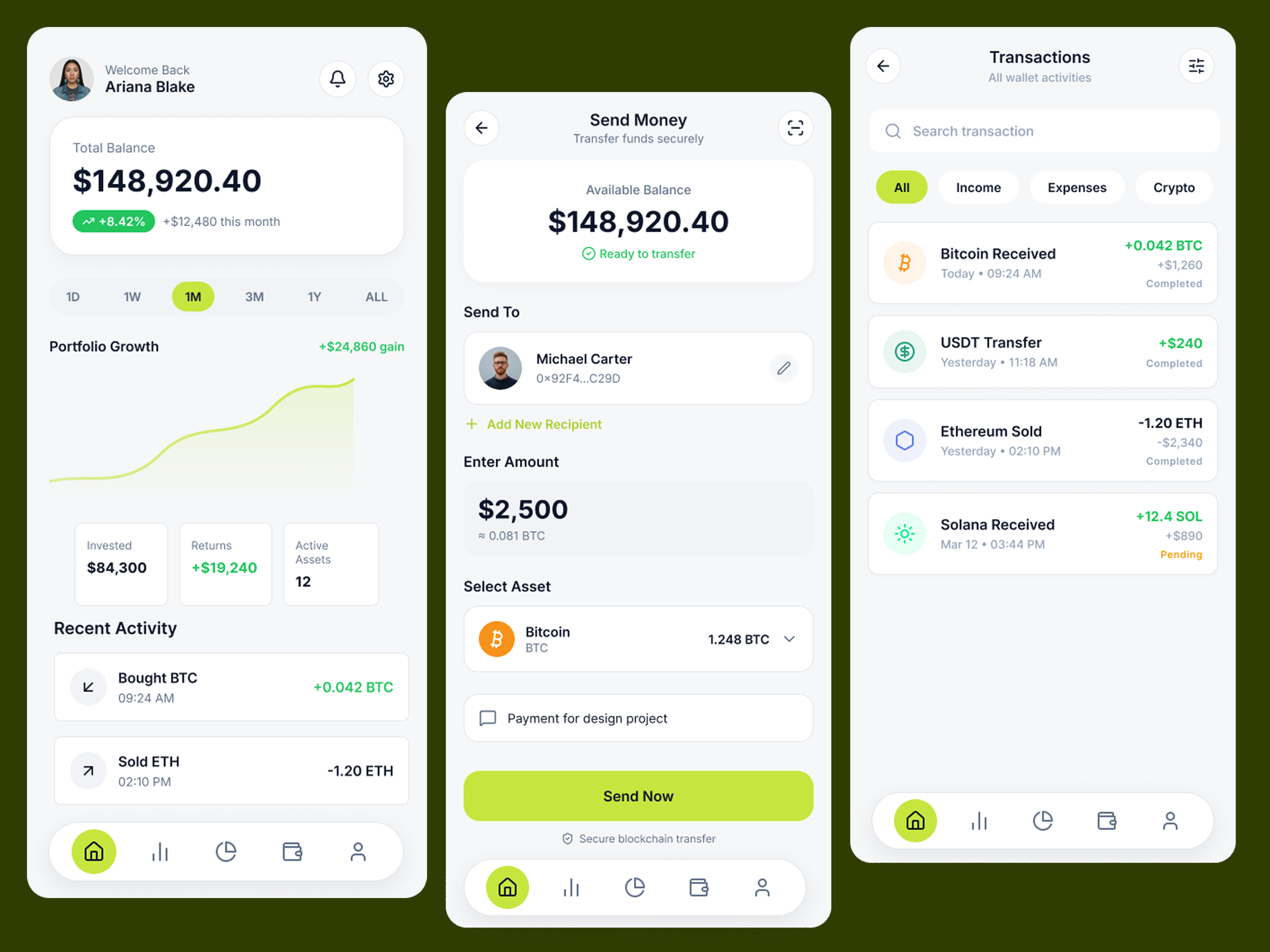 Example of UI/UX Design For App