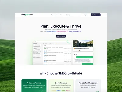 Project & Task Management Website Design business growth marketing website modern website design startup website redesign task management website web design website redesign workflow management