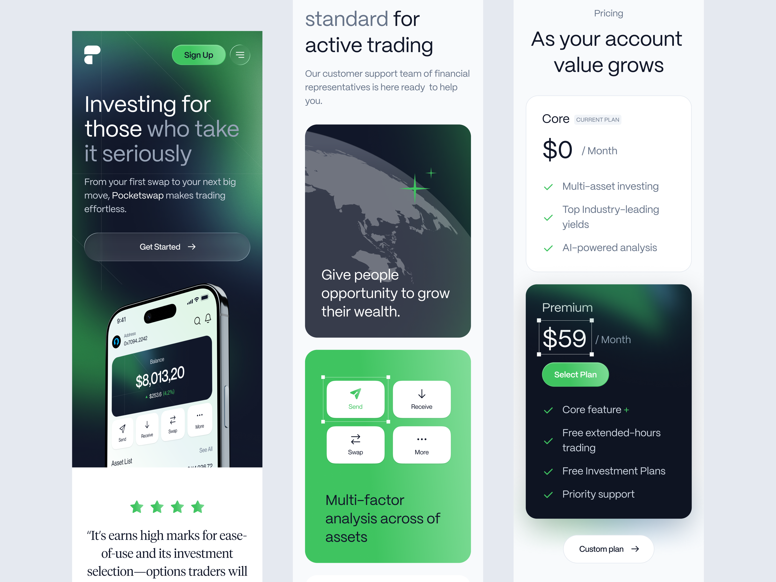Example of Framer Design / Development