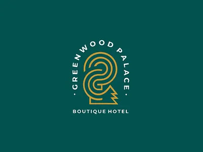 Greenwood Palace agency beauty brand brandidentity branding brandmark company design font graphic design icon identity illustration logo logotype motion graphics typography ui vector