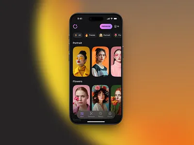 Photo and video generation Mobile App ai app emoji filters generation girl mobile photo video видео генерация ии искусственный интеллект приложение фото