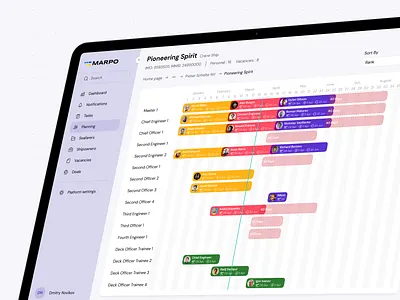 Marpo HRM System ai integration hrm platform system ui design uiux ux design