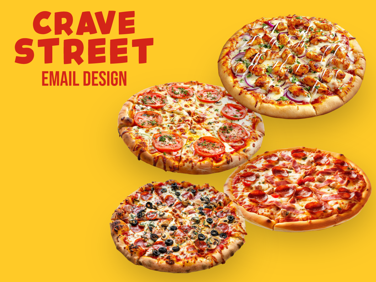 Crave Street Email Design branding design design email marketing graphic design marketing social media ui