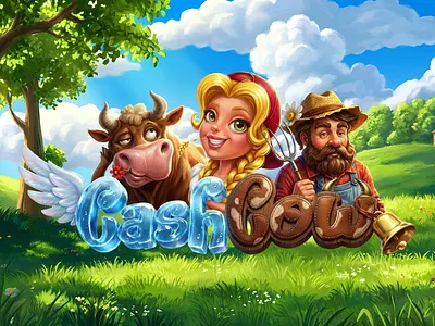 Game Design Slot Machine: Cash Cow animation studio casino animation casino game design casino gaming casino illustration casino slot machines character animation character casino games character design for slot game character game design character painting character slot game characters animation slot slot machines slot machines animation slot machines art slot machines graphic design slot machines icons slot machines illustration