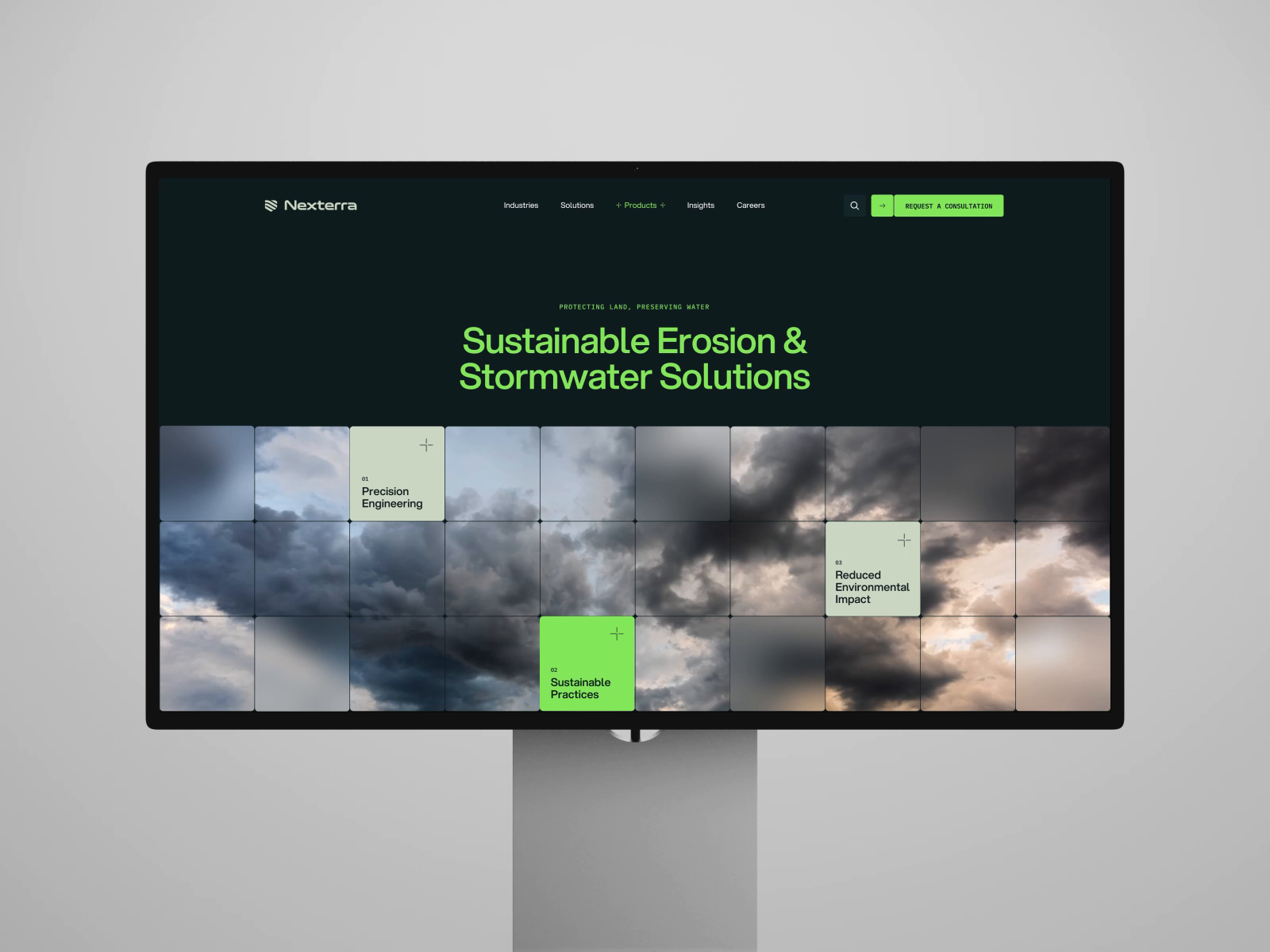 Nexterra Website Design
