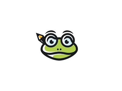 Genius Frog Mascot Logo academic frog icon author brand mark cartoon mascot design clever animal character creative frog character creative writing logo education center logo educational brand icon friendly frog emblem fun mascot branding intelligent frog symbol knowledge seeker icon learning platform mascot literacy brand identity school supply icon smart frog mascot logo student mascot design study group logo tutoring service logo writing tutor logo