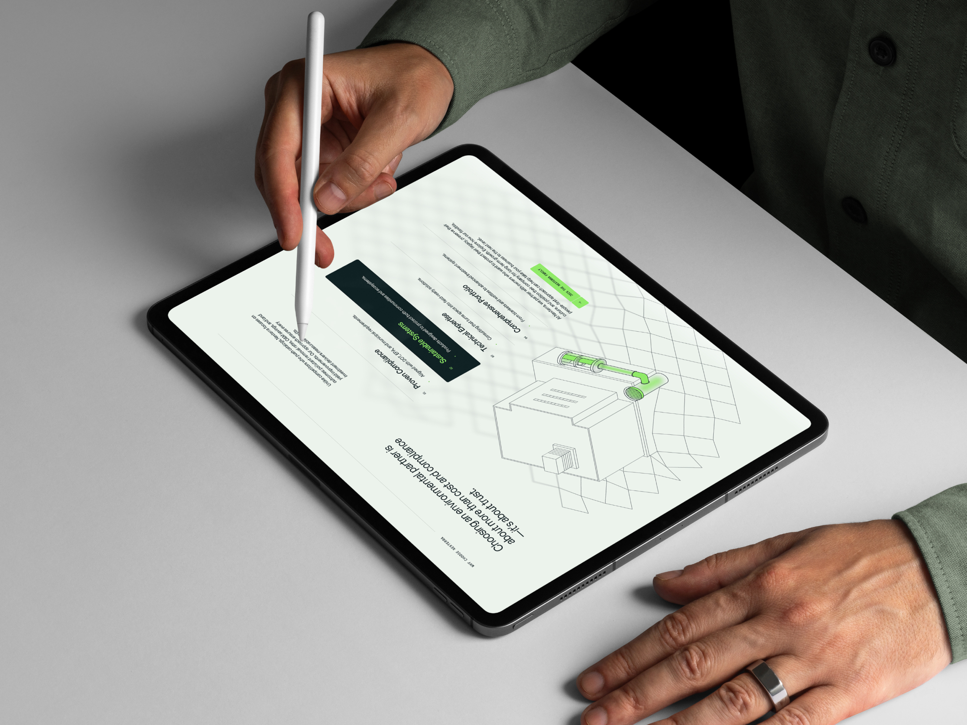 Example of Nexterra Website