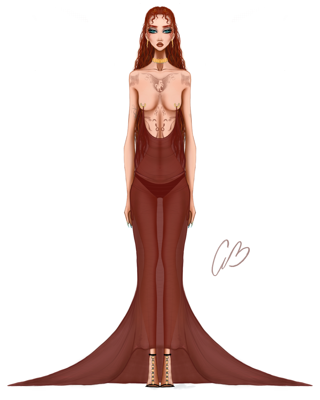 Fashion Illustration- Chappell Roan