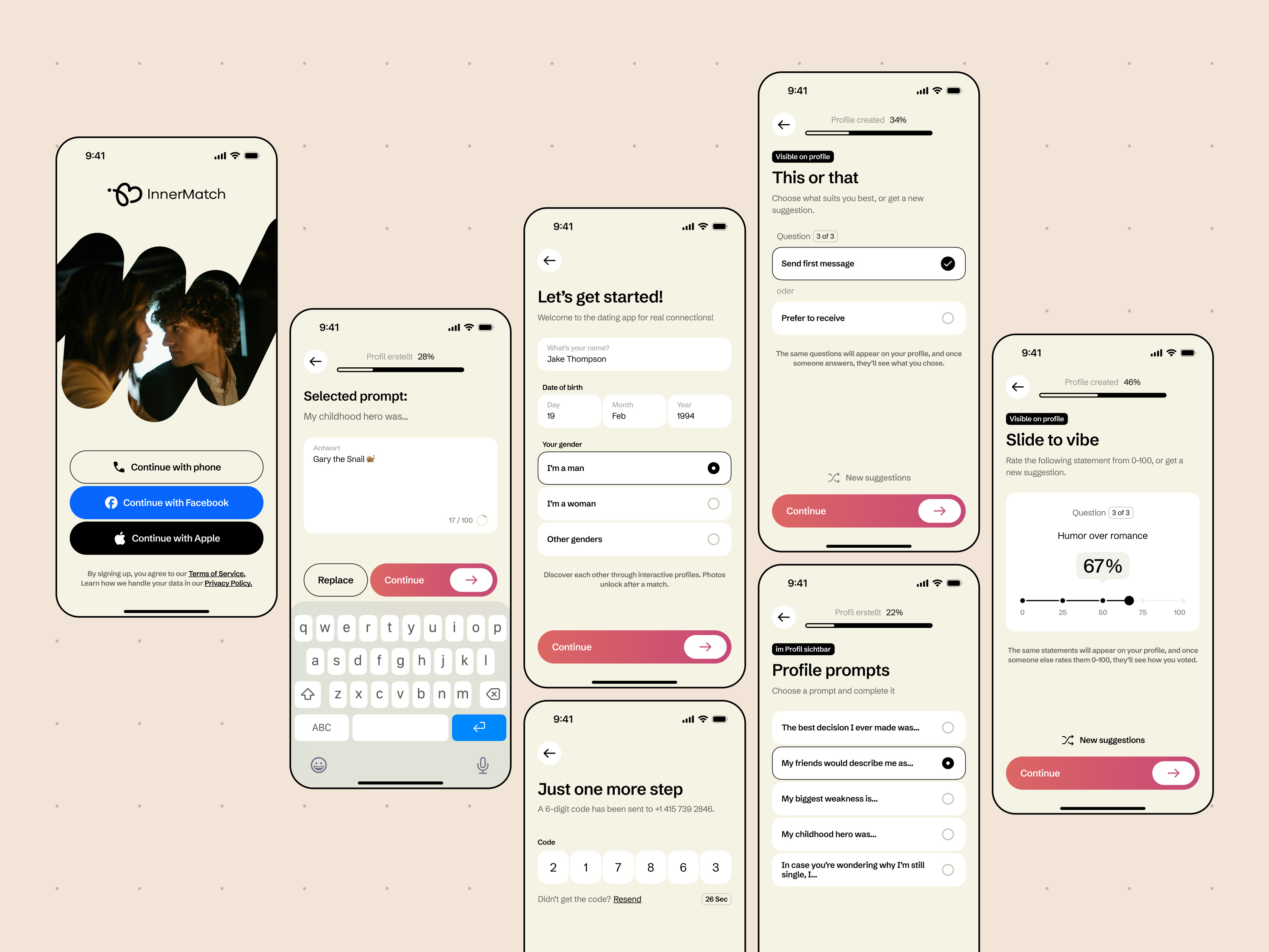 Example of Mobile App UI/UX Design