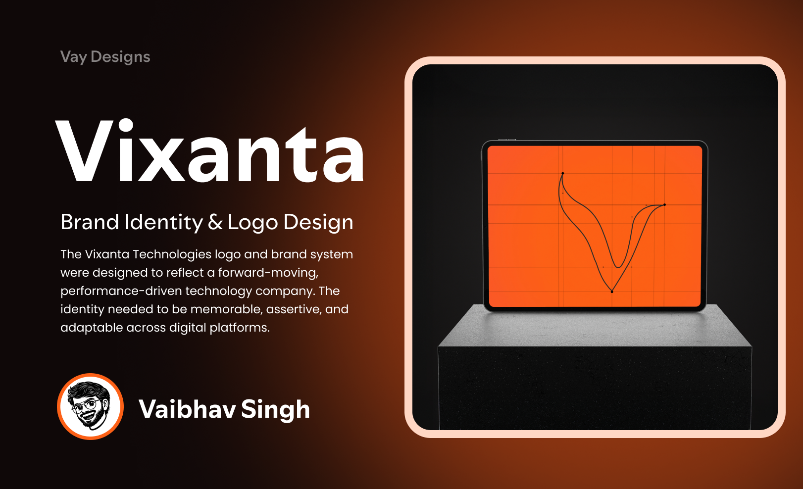 Vixanta - Brand Identity & Logo Design branding color theory graphic design logo typography ui ux