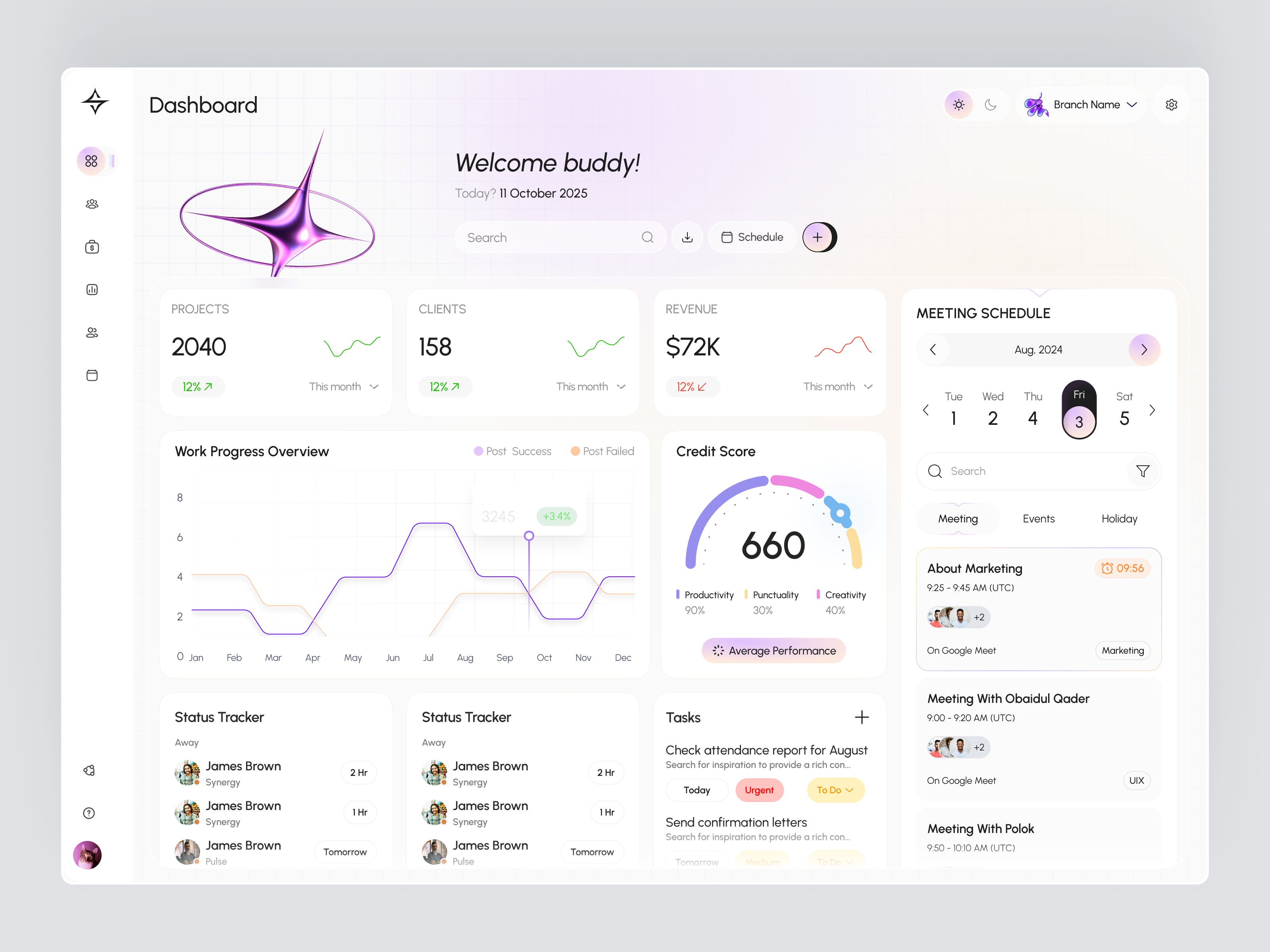 Example of UI/UX Designer — Web, Mobile & Dashboard