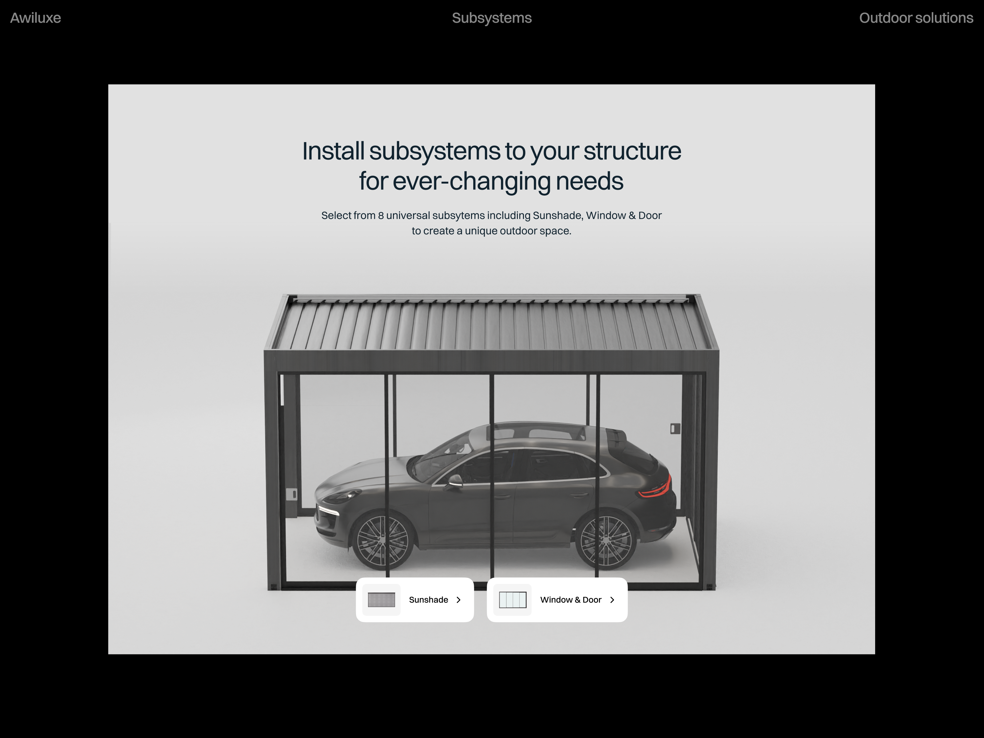 Awiluxe subsytems