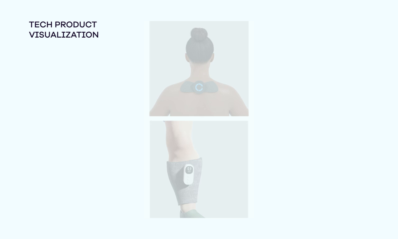 Example of 3D Animator | Product & App Visuals