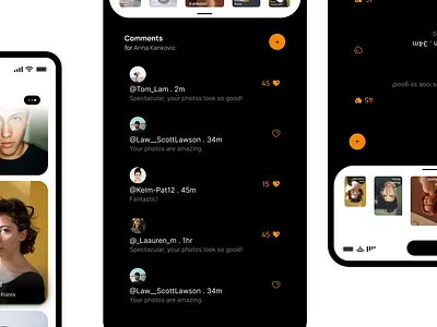 Mingle (social app redesign) animation app design figma mobile app prototyping social ui