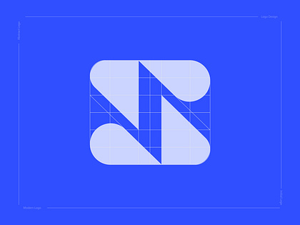 Modern S logo design