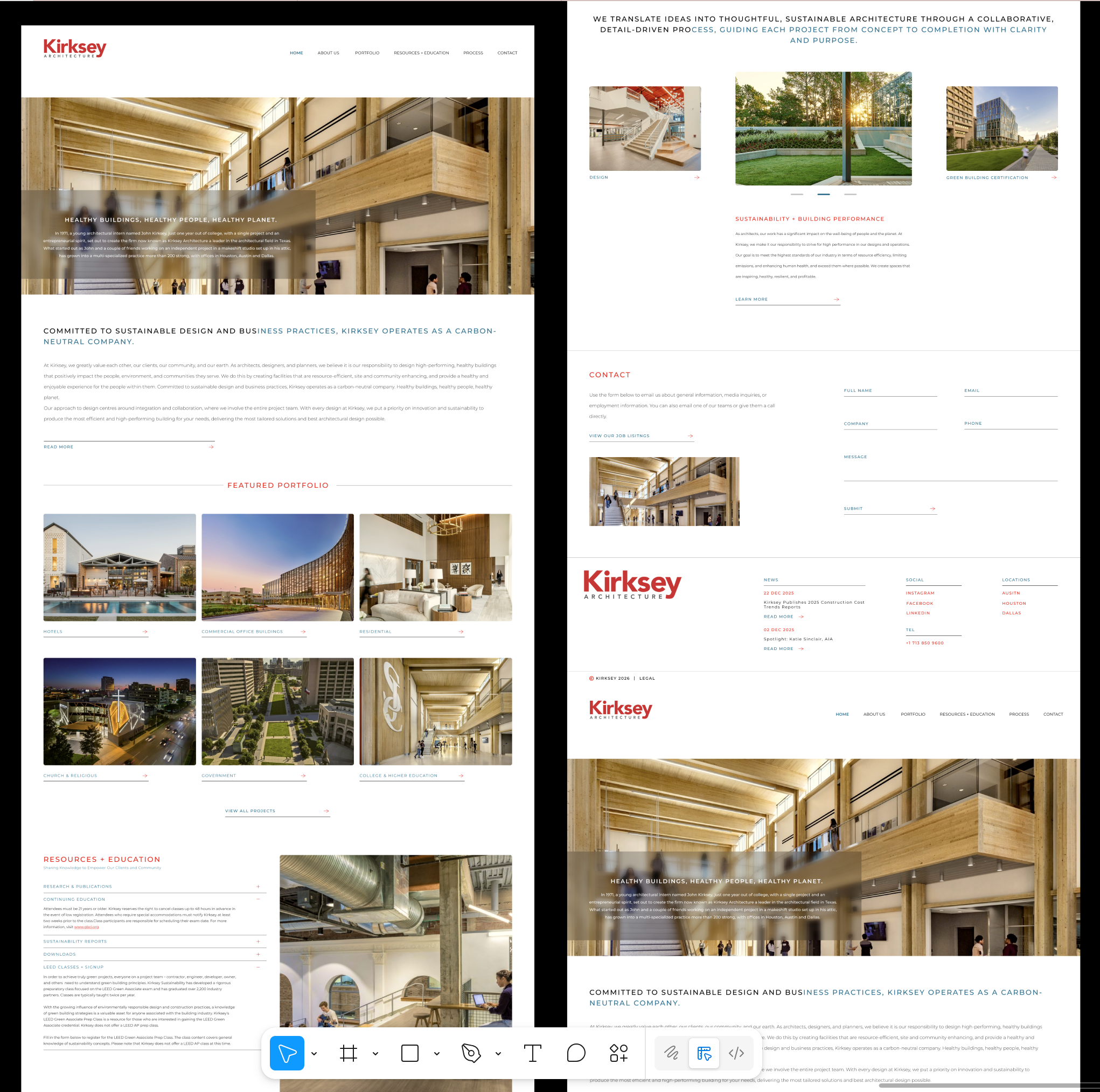Architectual Site ReDesign Figma architecture design figma illustration luxurywebsite minimaldesign moderndesign popular trending ui uiux webdesign