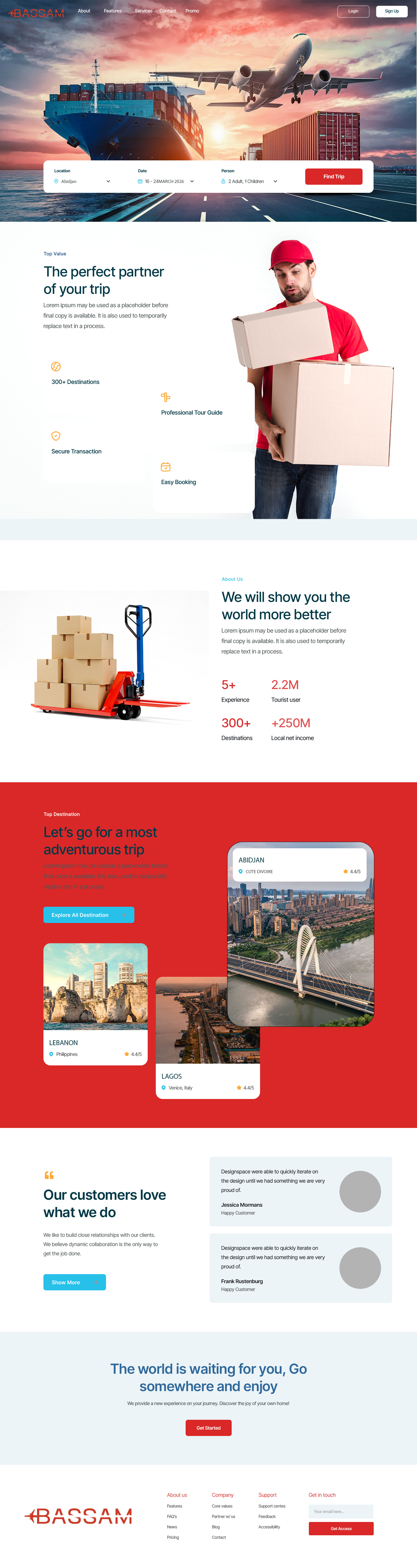 Bassam Travel - Branding