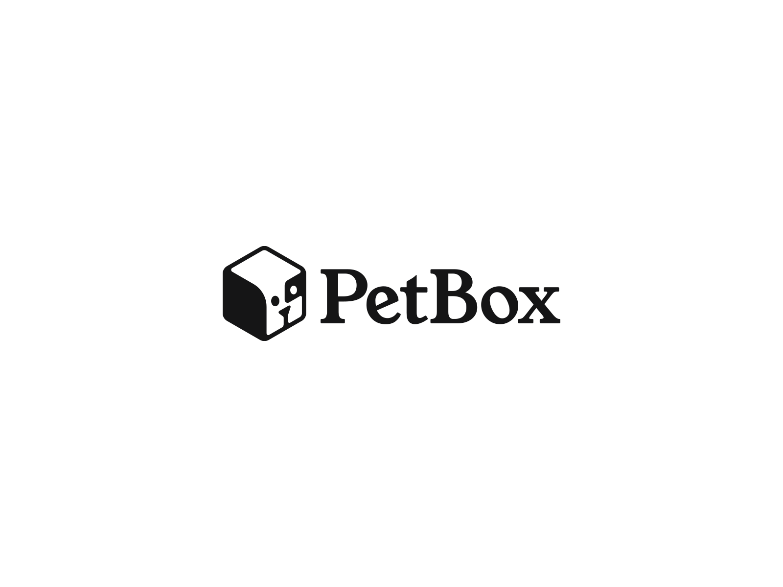 PetBox logo animal animal logo brand brand design brand designer branding branding design branding designer dog dog logo logo logo design logo designer logodesign logodesigner logotype pet pet logo startup startup logo