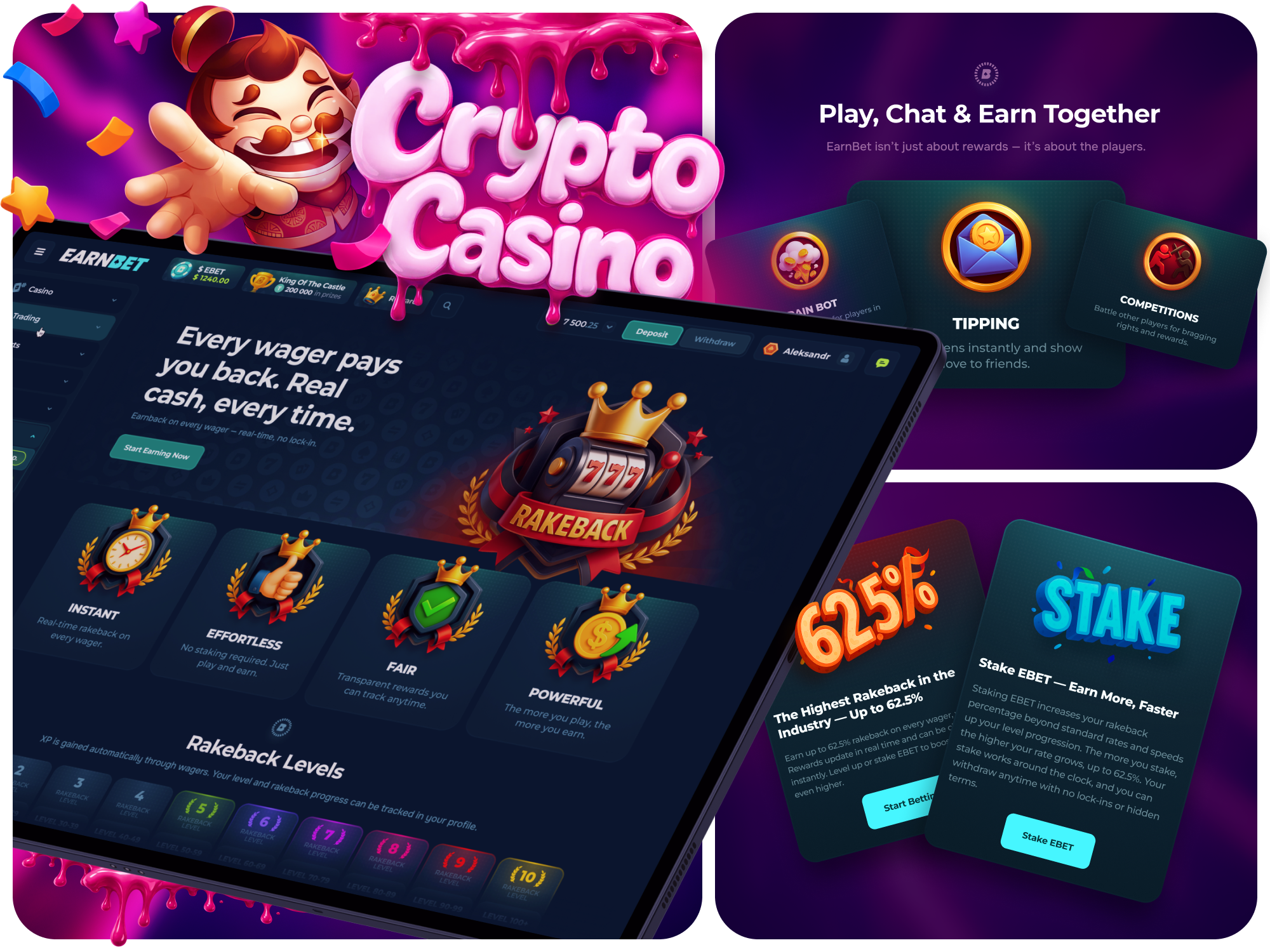 Casino Design - Rakeback