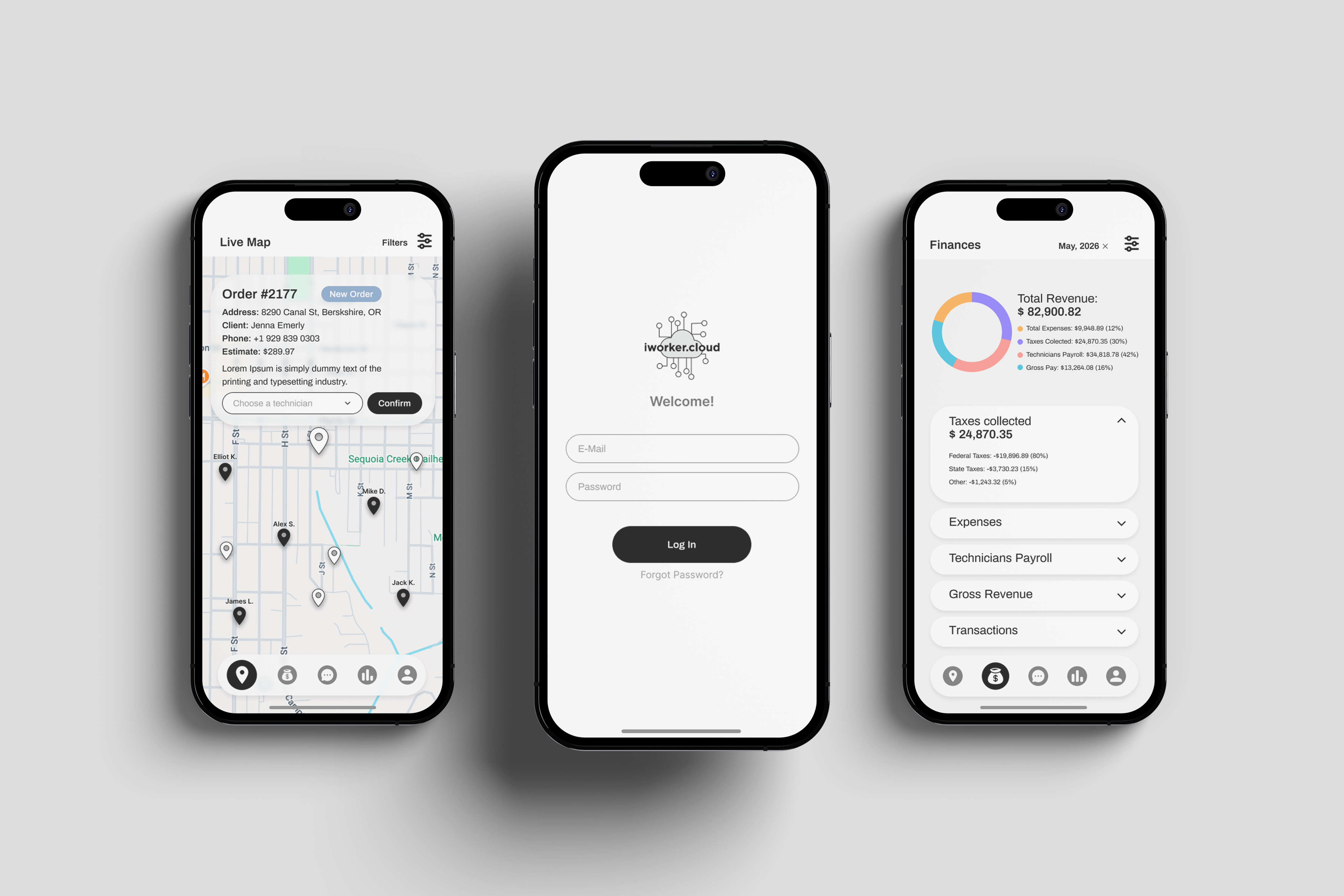 SaaS CRM App