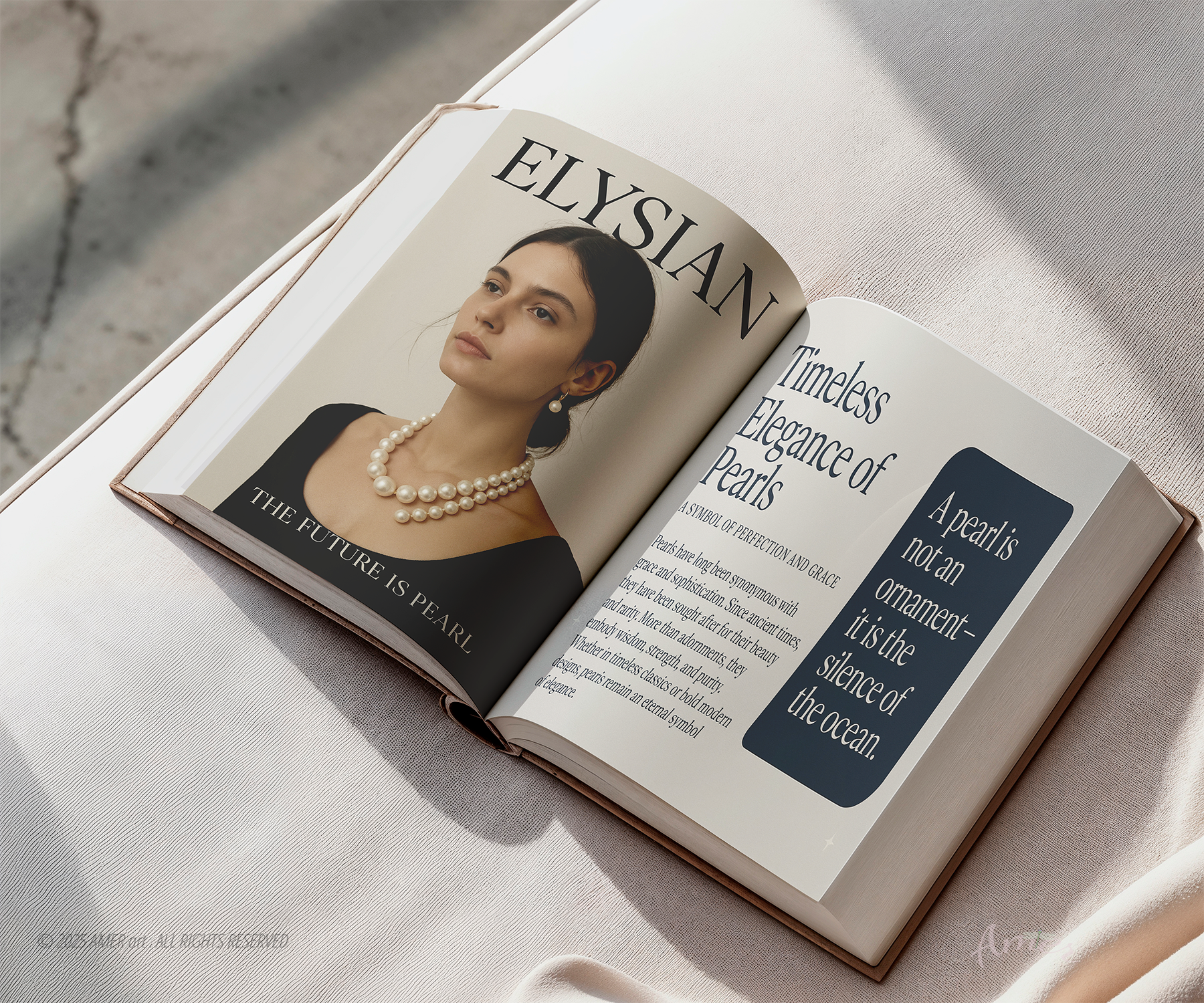 Minimalist-" Luxury in its purest form."