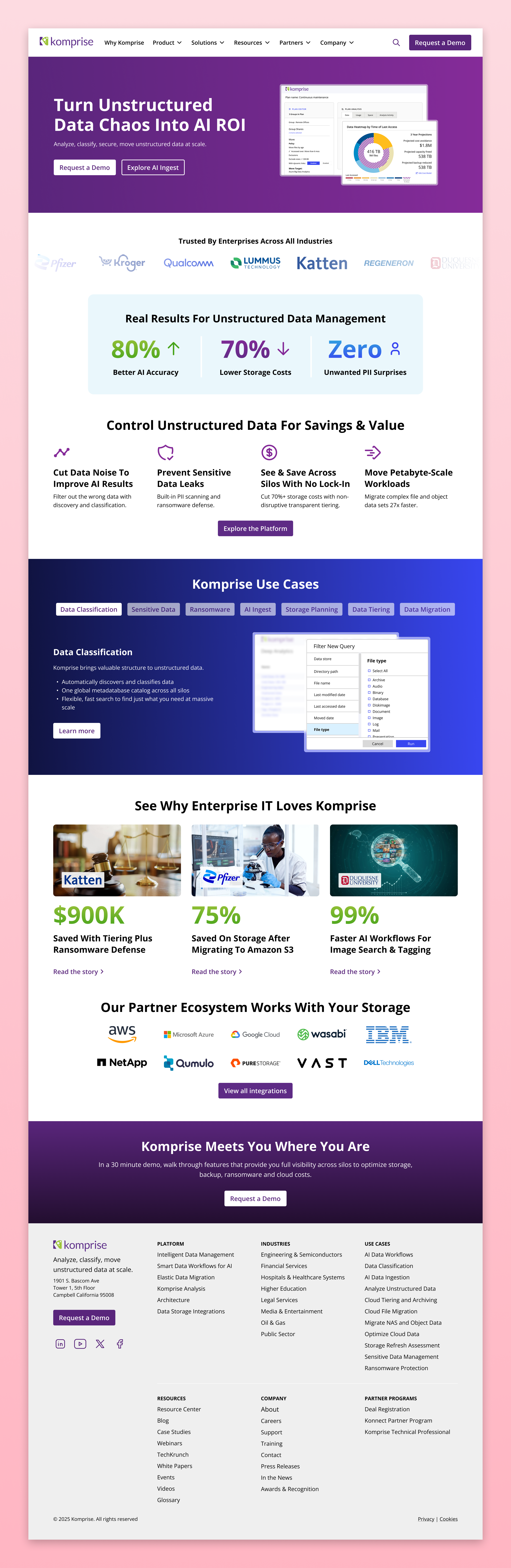 Example of Homepage Redesign