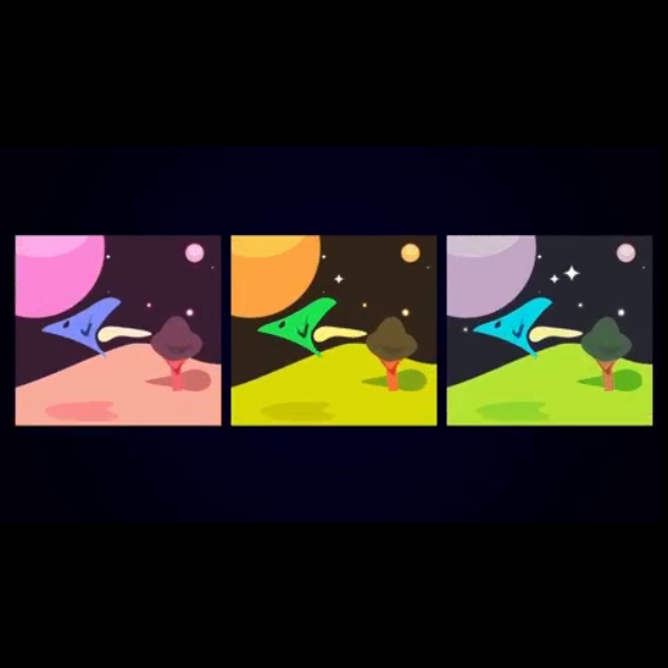 2D Animations - Birdie Pop Art