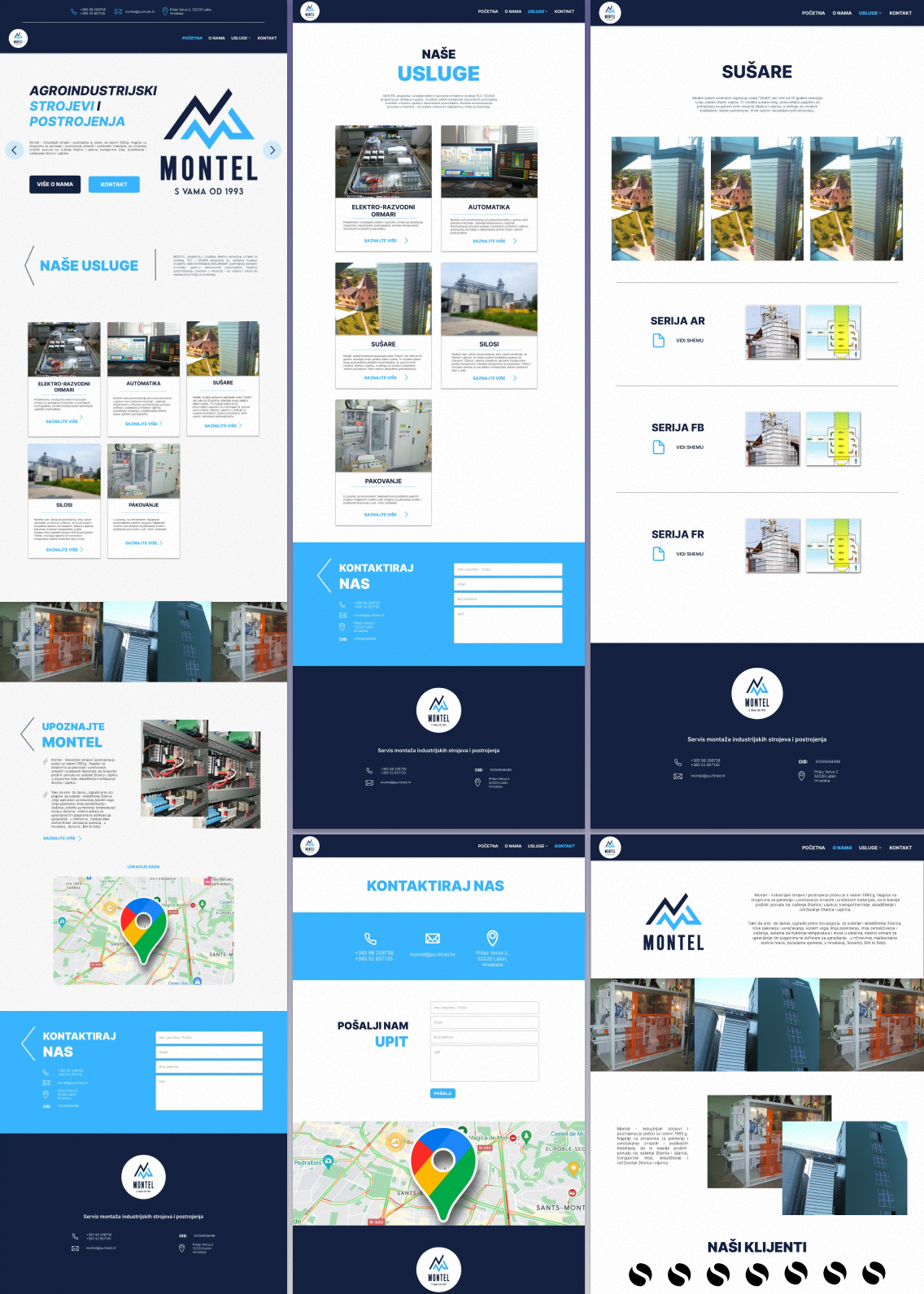 Example of Responsive UI/UX Website Design
