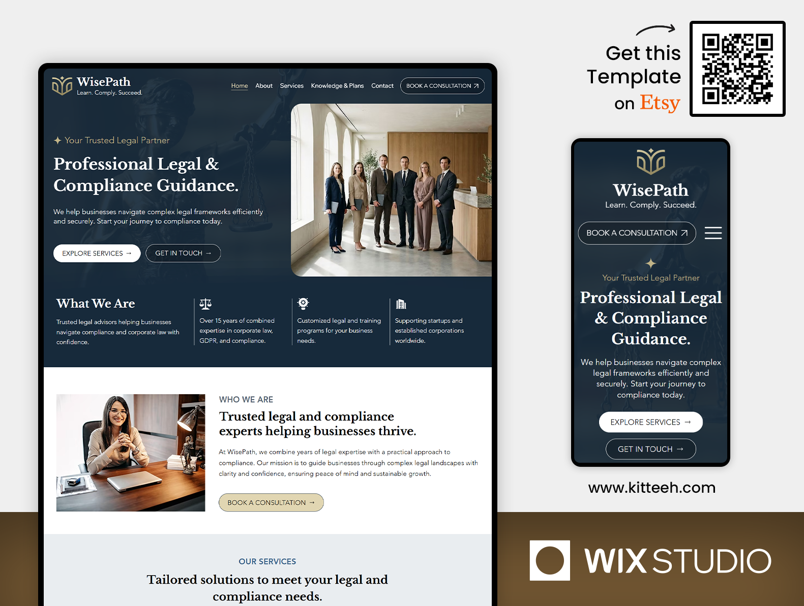 Legal & Compliance Wix Studio Website Template attorney web business advisor clean corporate compliance website corporate law enterprise ux expert advisor firm landing page gdpr solutions law firm ui lawyer portfolio legal dashboard legal design legal tech modern law online consultation professional services regulatory compliance trust signals wix studio template