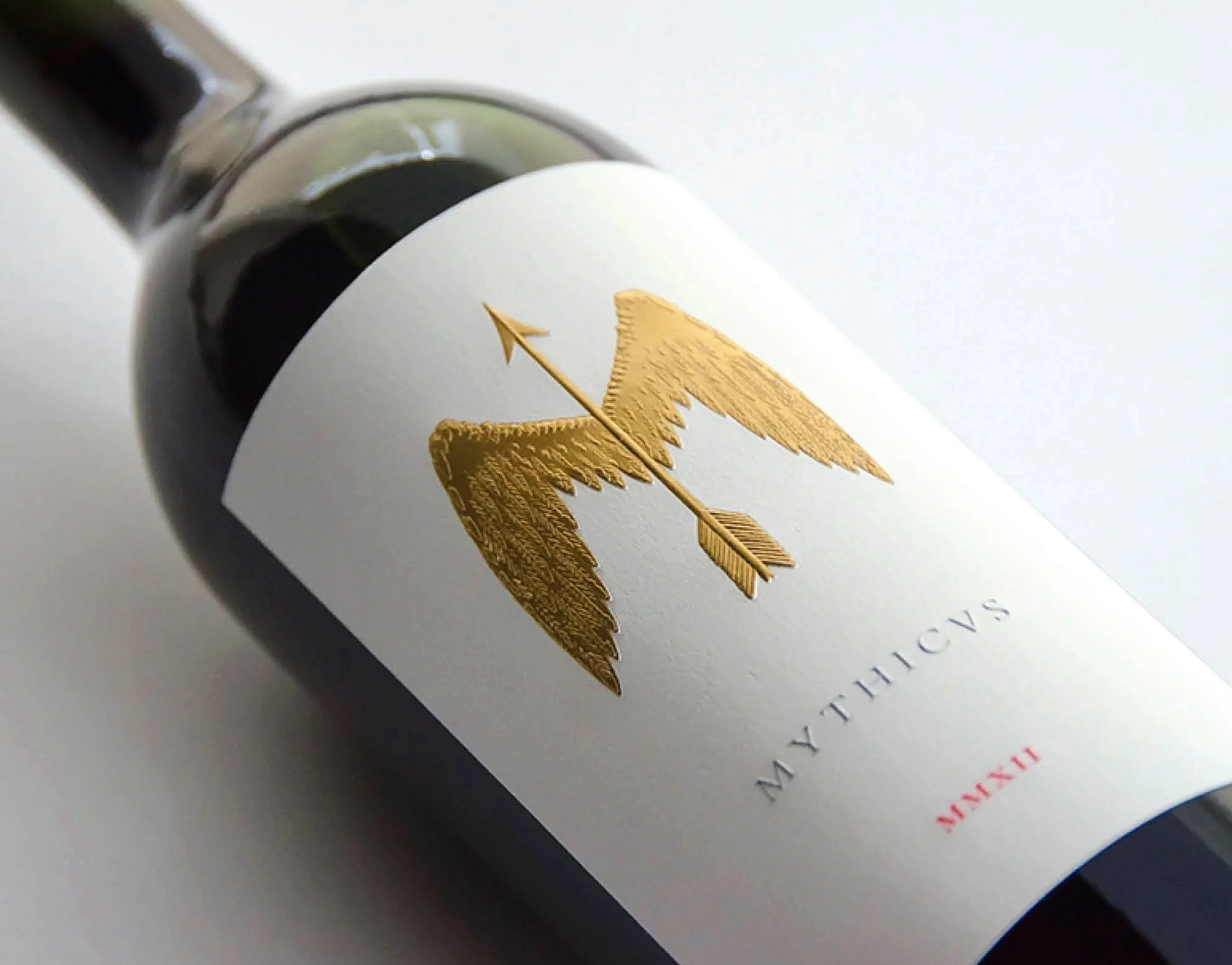 Mythicus Wine Label Illustrated by Steven Noble artwork branding design engraving etching illustration line art logo scratchboard steven noble vintage wine label woodcut