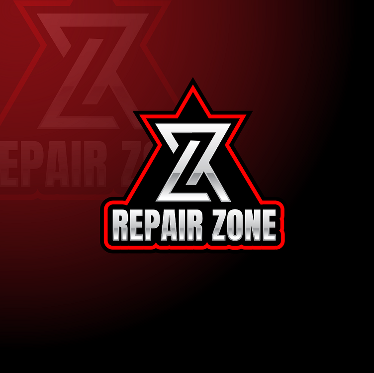 Repair Zone Logo by Gull_Designs on Dribbble