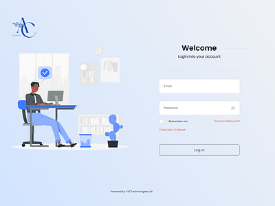 Web Login Form login form login ui ui