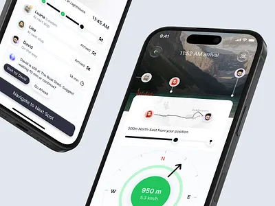 AI-Powered Trip Mobile App - Live Location ai ai assistant ai travel app ai travel mobile app ai trip design destination holiday itinerary location minimal mobile app modern summer travel traveling trip ui ui design ux design