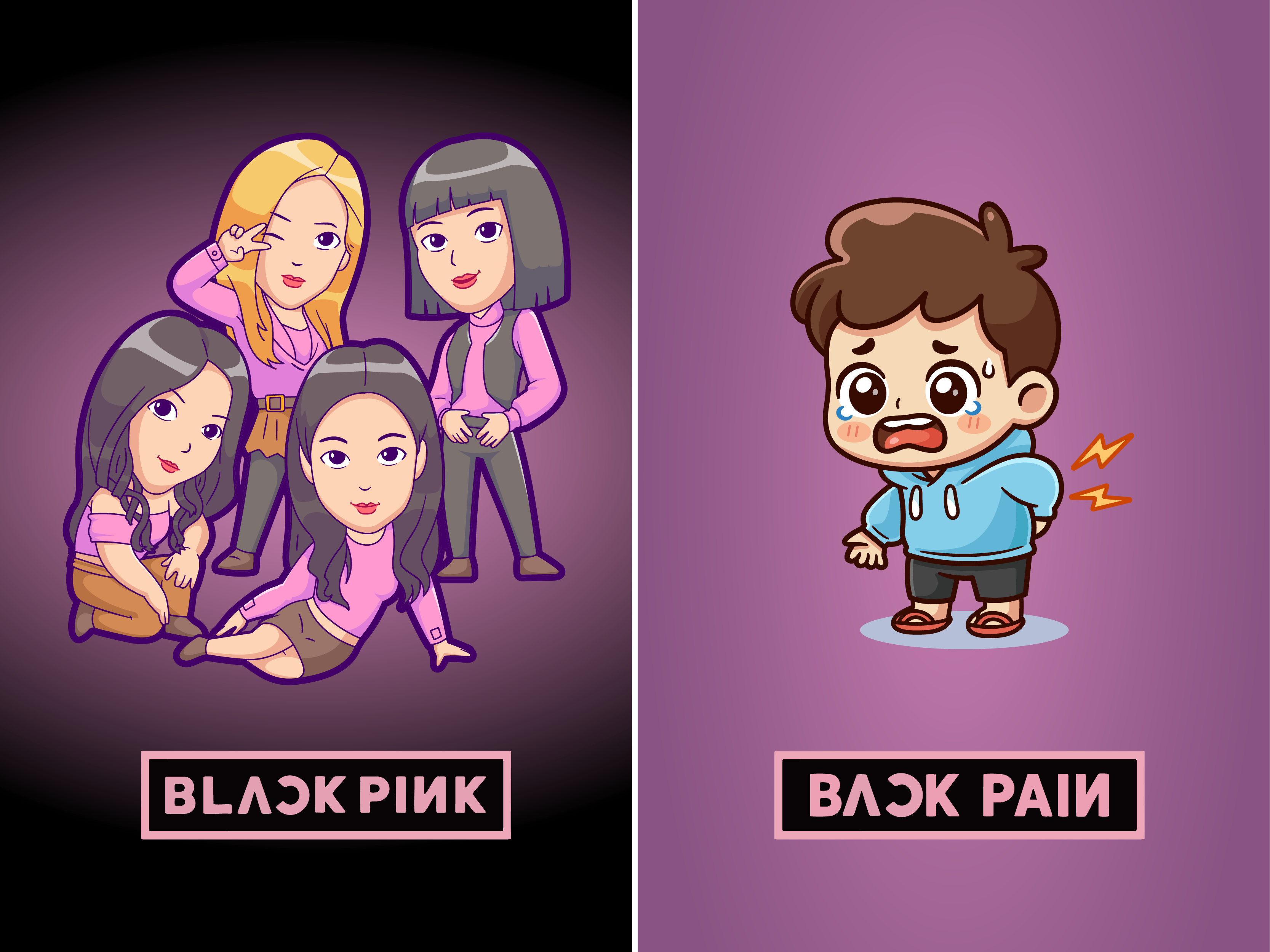 BlackPink vs BackPain💃😫💢